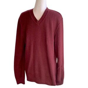 Lucky Brand Men's Cloud Soft V-Neck Sweater Size M Long sleeves.